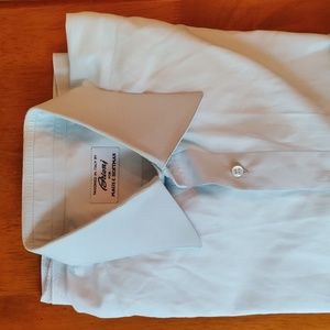 Brioni light blue dress shirt